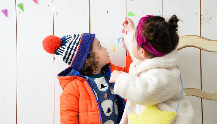 子どもの心がわかる服でなければ、 子どもたちを笑顔にすることはできません。