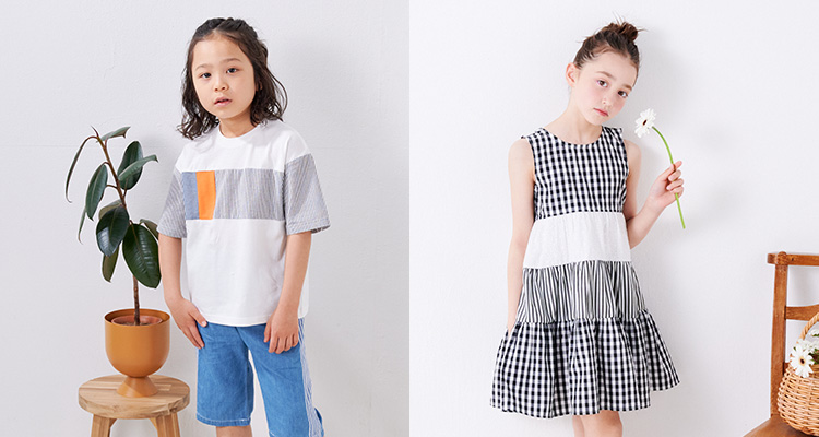 こどもたちの 好き をつめこんだ毎日をもっとトクベツに優しい笑顔になれる服をご提案します。