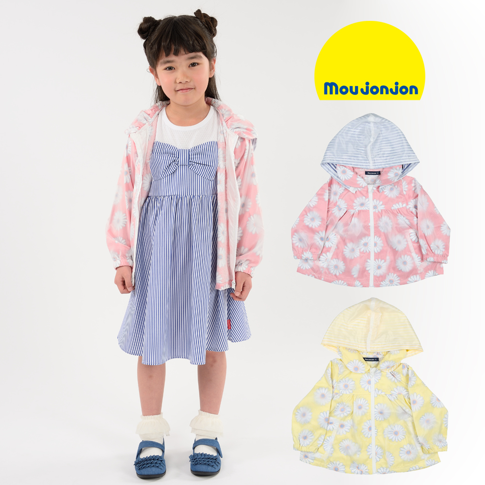 M30111moujonjon (ムージョンジョン) 花柄スケルトンジャンパー
